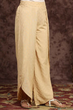 Juniper Gold Ethnic Motif Printed Rayon Tulip Pants | Grocsy