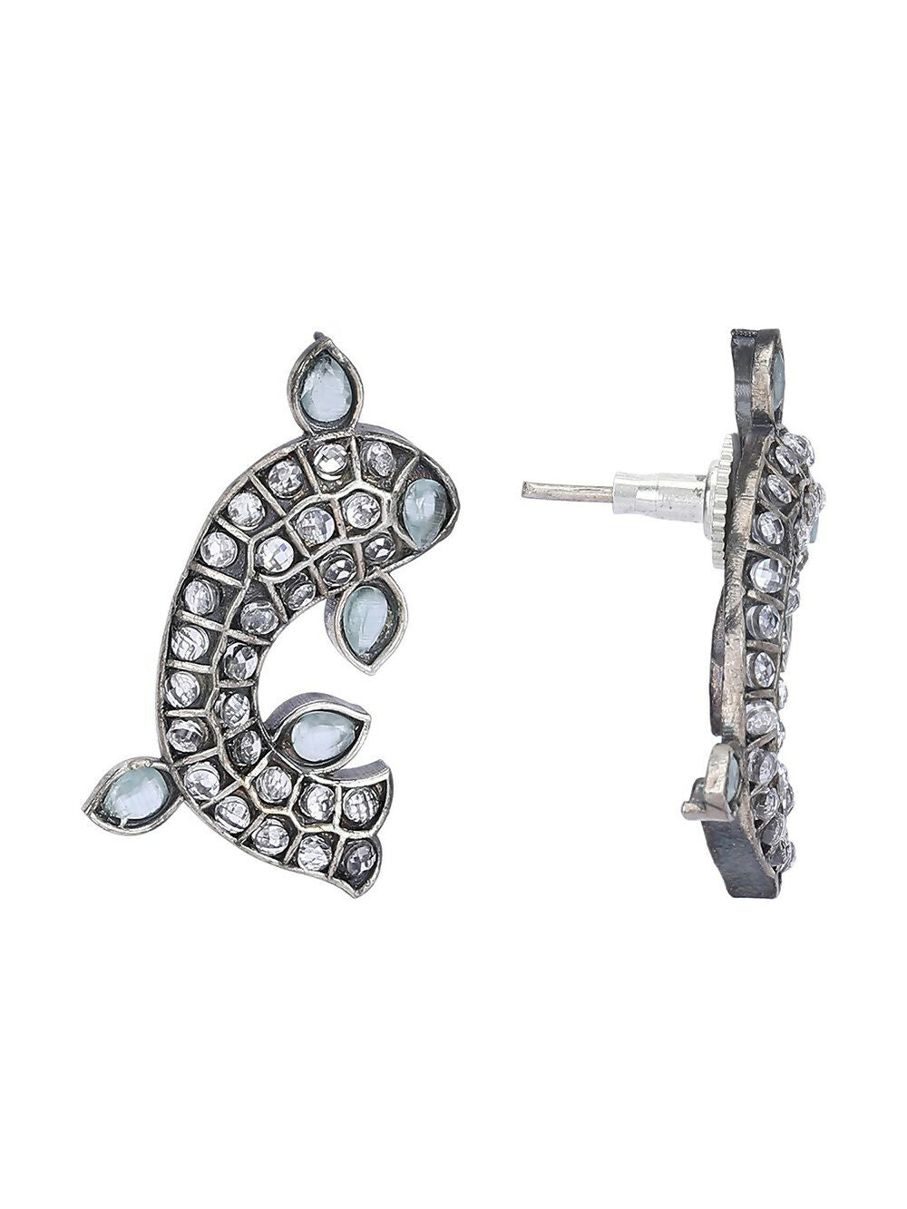 Joban Fashion Women Handcrafted Dual Tone Set Of Necklace & Earrings | Grocsy