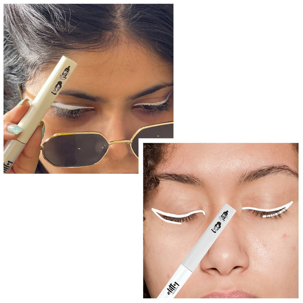 Elitty Eye Gotta Feeling - White On White Combo | Grocsy