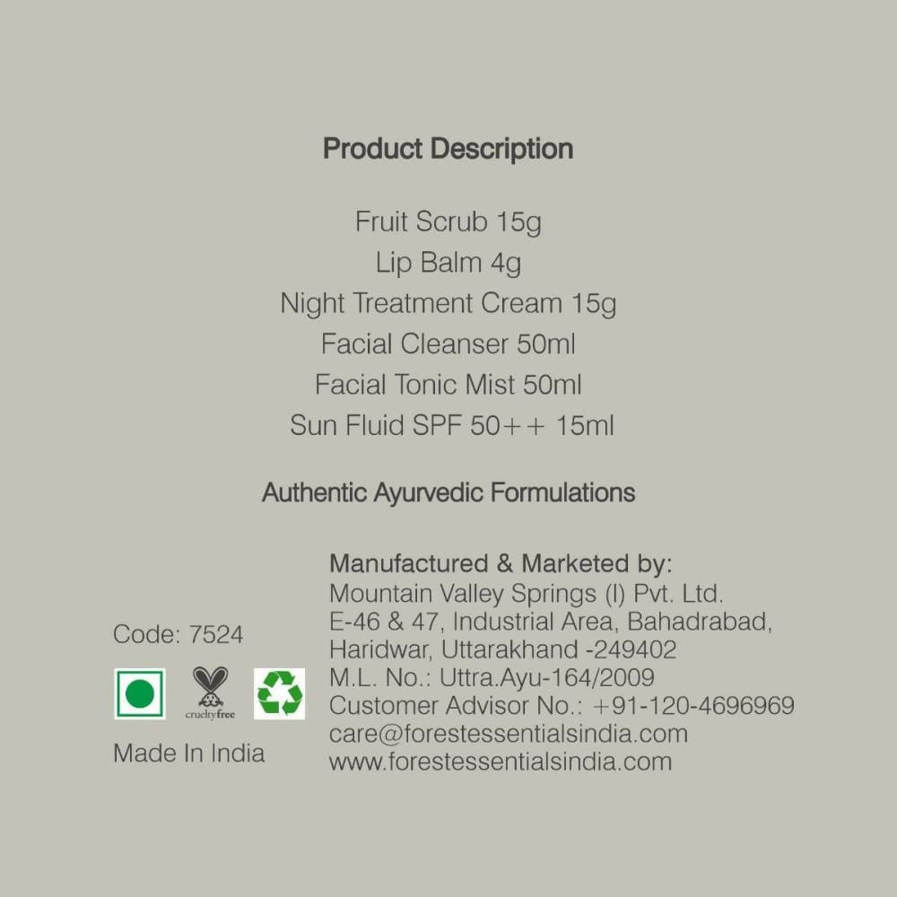 Forest Essentials Facial Care Selection Box | Grocsy