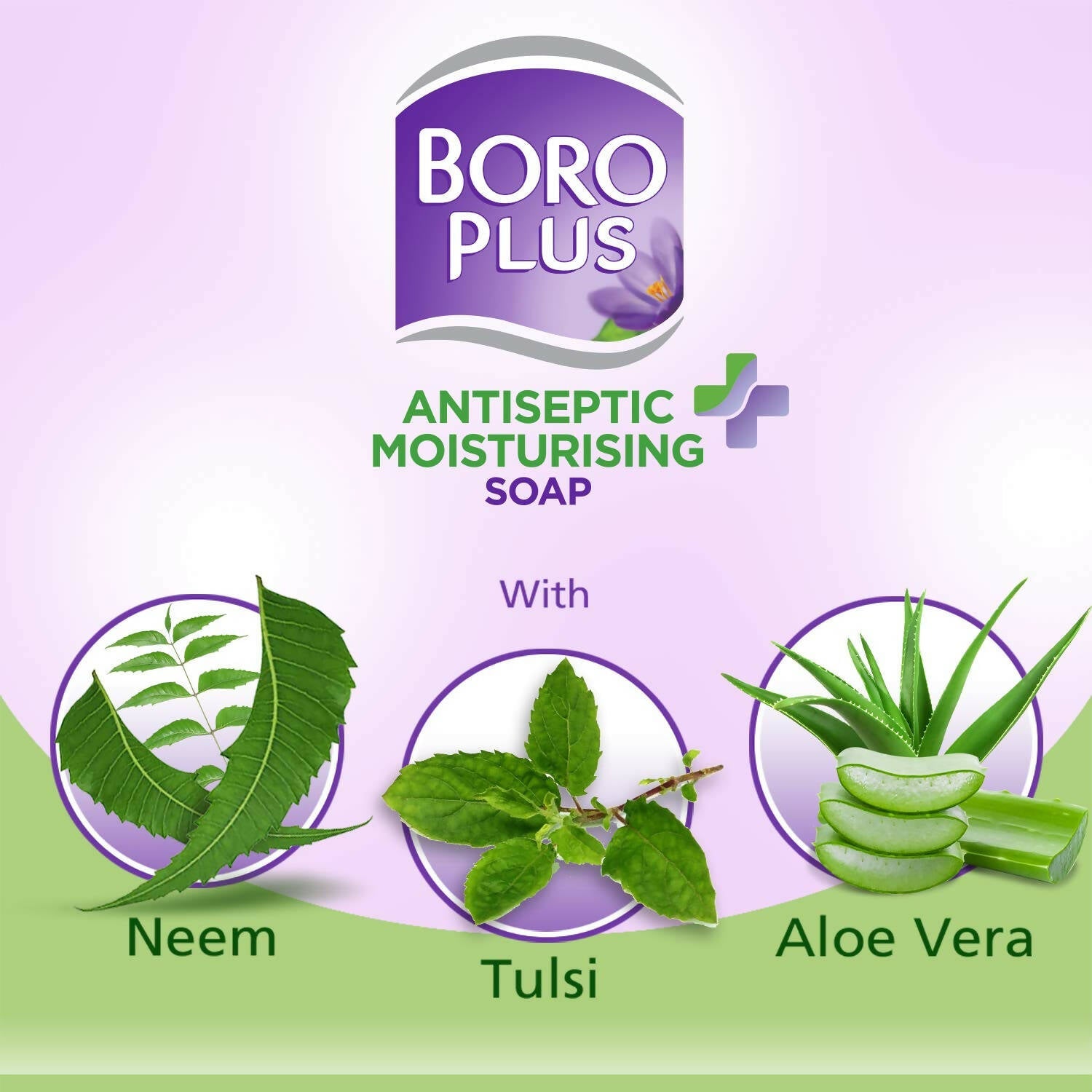BoroPlus Antiseptic And Moisturising Bathing Soap With Aloe Vera, Neem And Tulsi | Grocsy