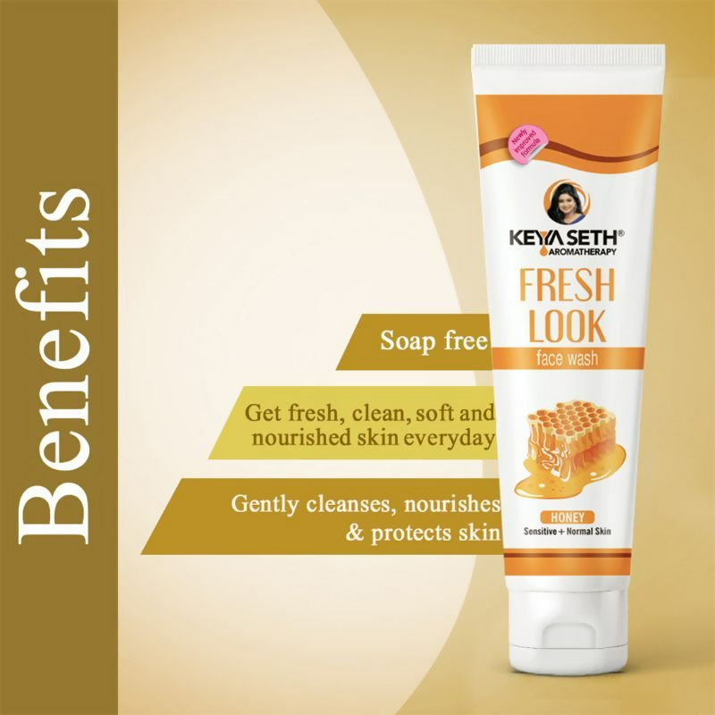 Keya Seth Aromatherapy Natural Honey Fresh Look Face Wash | Grocsy