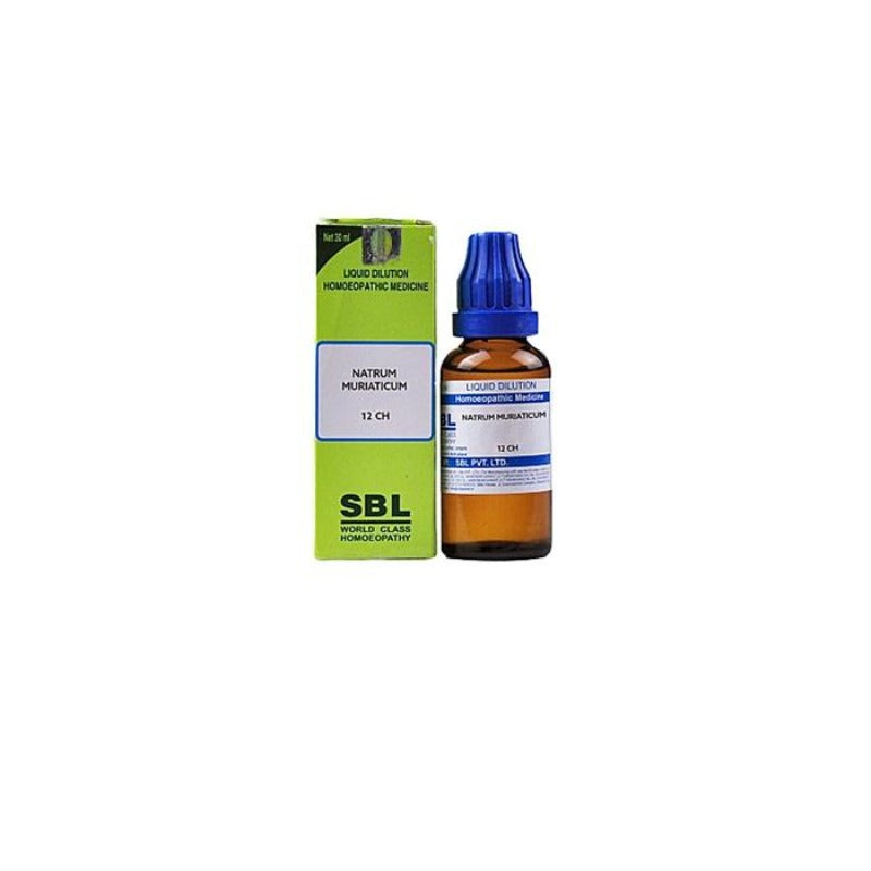 SBL Homeopathy Natrum Muriaticum Dilution | Grocsy