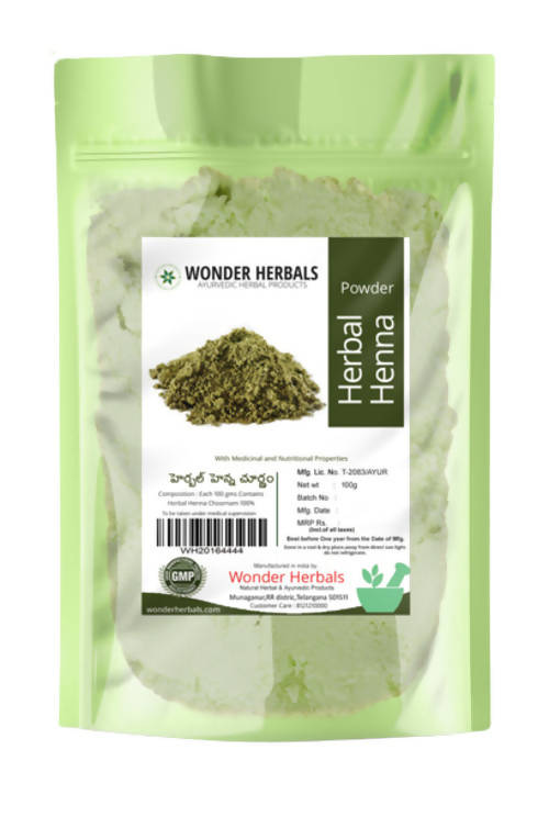 Wonder Herbals Herbal Henna Powder | Grocsy