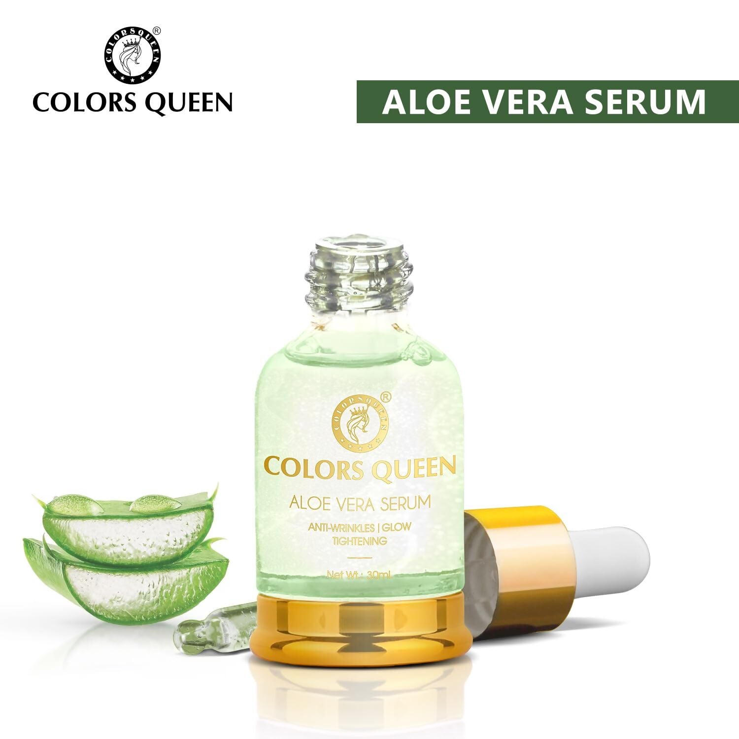 Colors Queen Aloe Vera Face Serum | Grocsy