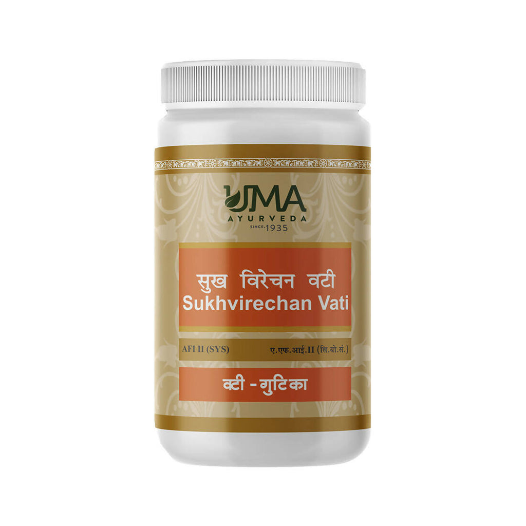 Uma Ayurveda Sukhvirechan Vati | Grocsy