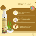Satthwa Sunshield Super Light Sunscreen With Aloe Vera & Matcha Green Tea | Grocsy