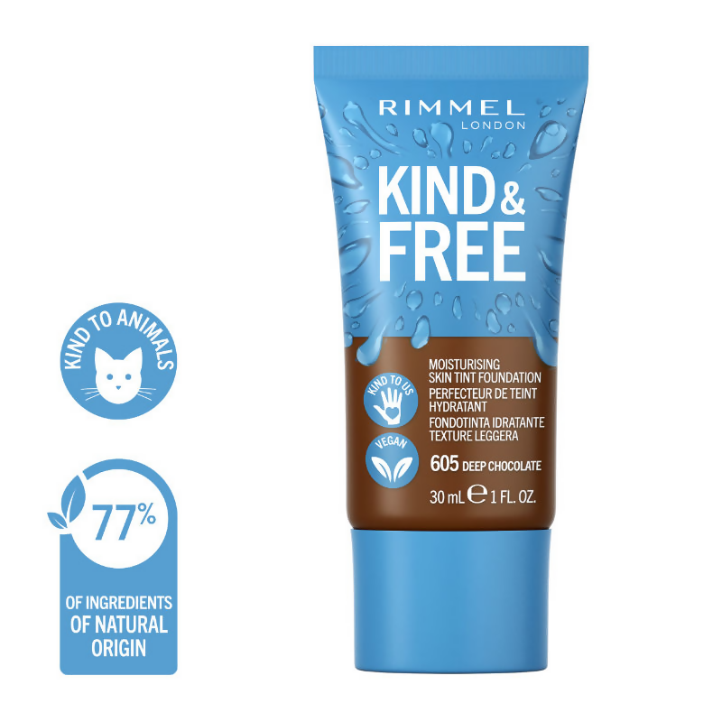 Rimmel London Kind & Free Moisturizing Skin Tint - Deep Chocolate | Grocsy