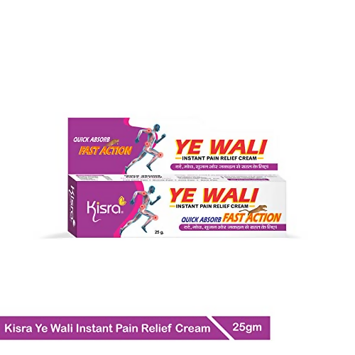 Kisra Ye Wali Instant Pain Relief Cream | Grocsy