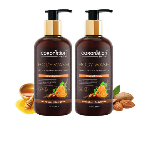 Coronation Herbal Almond and Honey Body Wash | Grocsy
