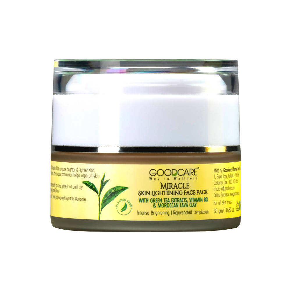 Goodcare Way To Wellness Miracle Skin Lightening Face Pack | Grocsy