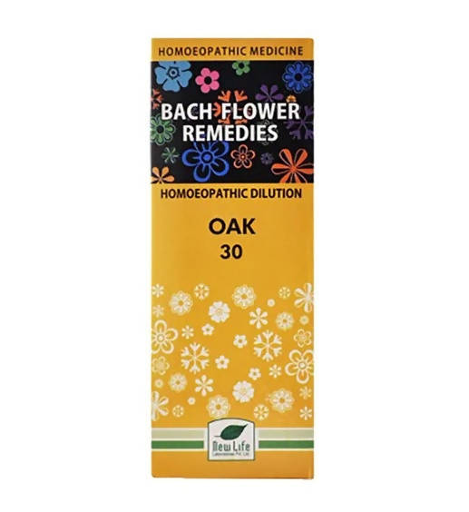 New Life Homeopathy Bach Flower Remedies Oak 30 Dilution | Grocsy