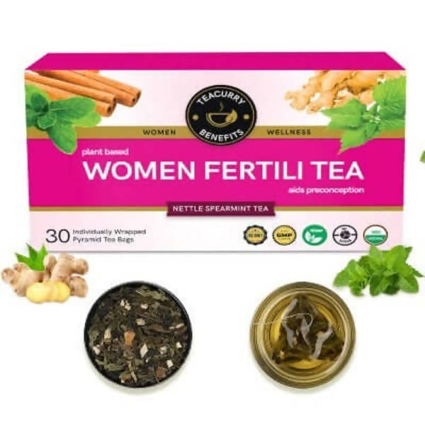 Teacurry Women Fertili Tea | Grocsy