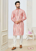 Joban Fashion Men's multicolor Cotton printed Kurta Pyjama set | Grocsy