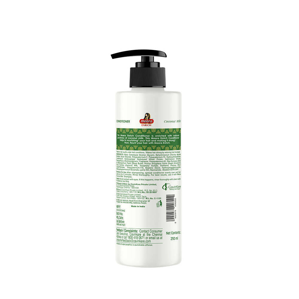 Meera Enrich Conditioner with Coconut Milk For Strong & Nourish | Grocsy