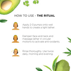 Light Up Superfood Brightening Green Juice Face Cleanser | Grocsy