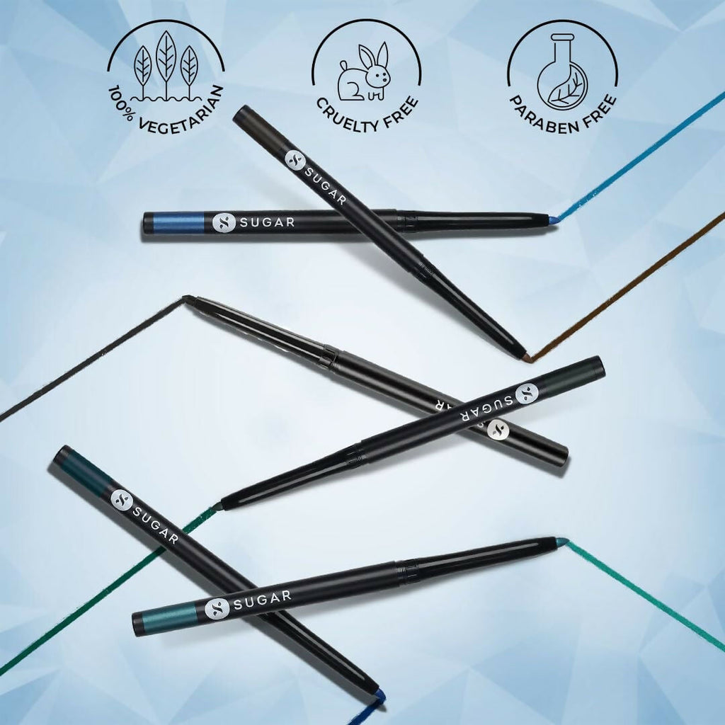 Sugar Cosmetics Kohl of Honour Intense Kajal Upto 12 hrs, Long Lasting, Smudge Proof & Waterproof Kajal - 01 Black Out | Grocsy