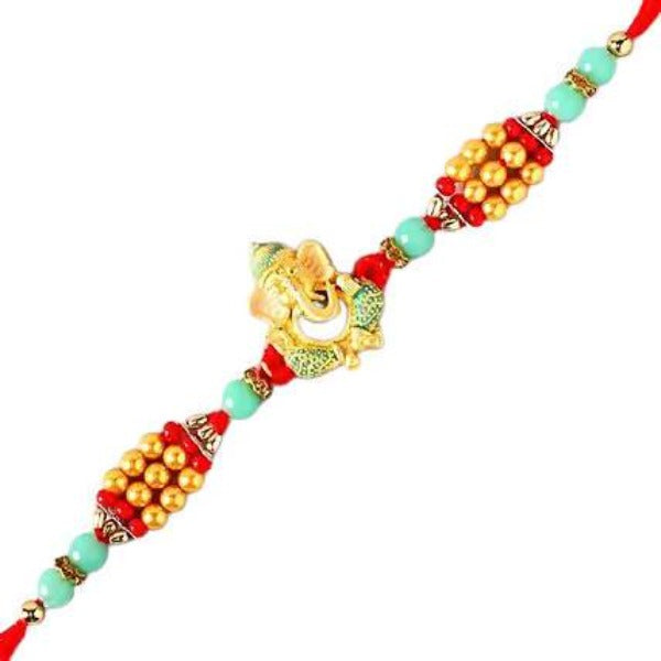 Divine Lord Ganesha Rakhi | Grocsy