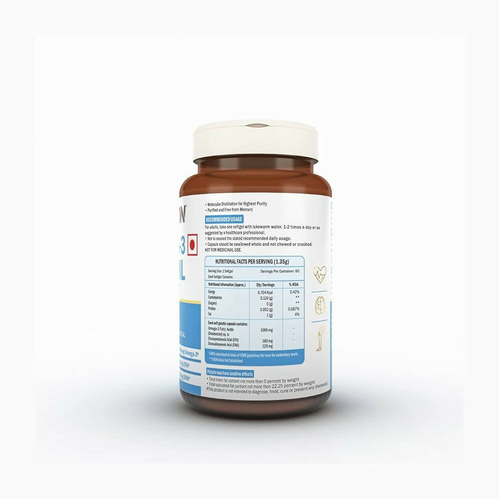Scitron Omega-3 Fish Oil 1000mg Softgels | Grocsy