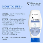 Volamena Hyluronic + Lactic Acid In-Shower Body Lotion With Aloevera | Grocsy