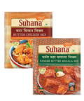 Suhana Paneer Butter Mix & Butter Chicken Mix | Grocsy