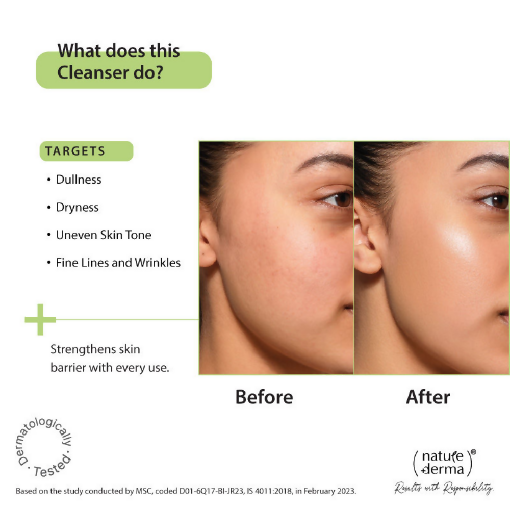 Nature Derma Squalane Cleansing Cream | Grocsy