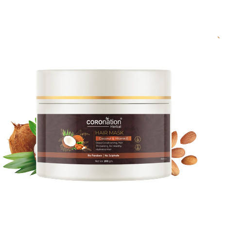 Coronation Herbal Coconut and Vitamin E Hair Mask | Grocsy