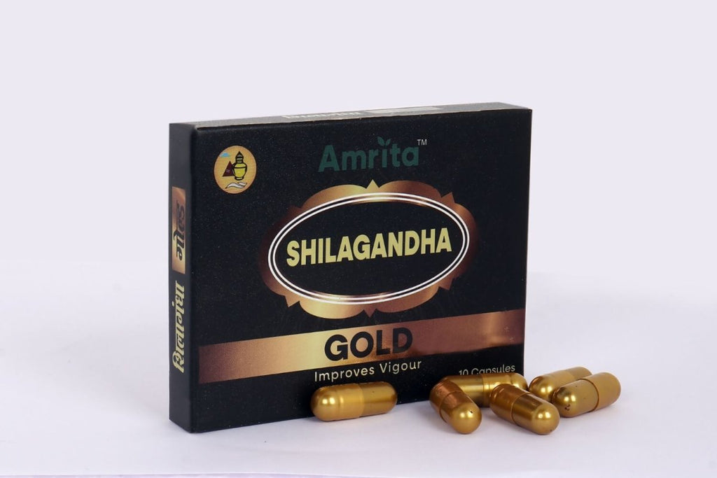 Amrita Shilagandha Gold Capsules | Grocsy
