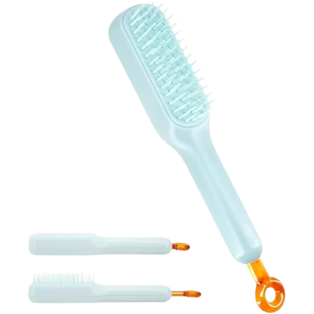 Bronson Professional Self Cleaning Hair Brush | Grocsy