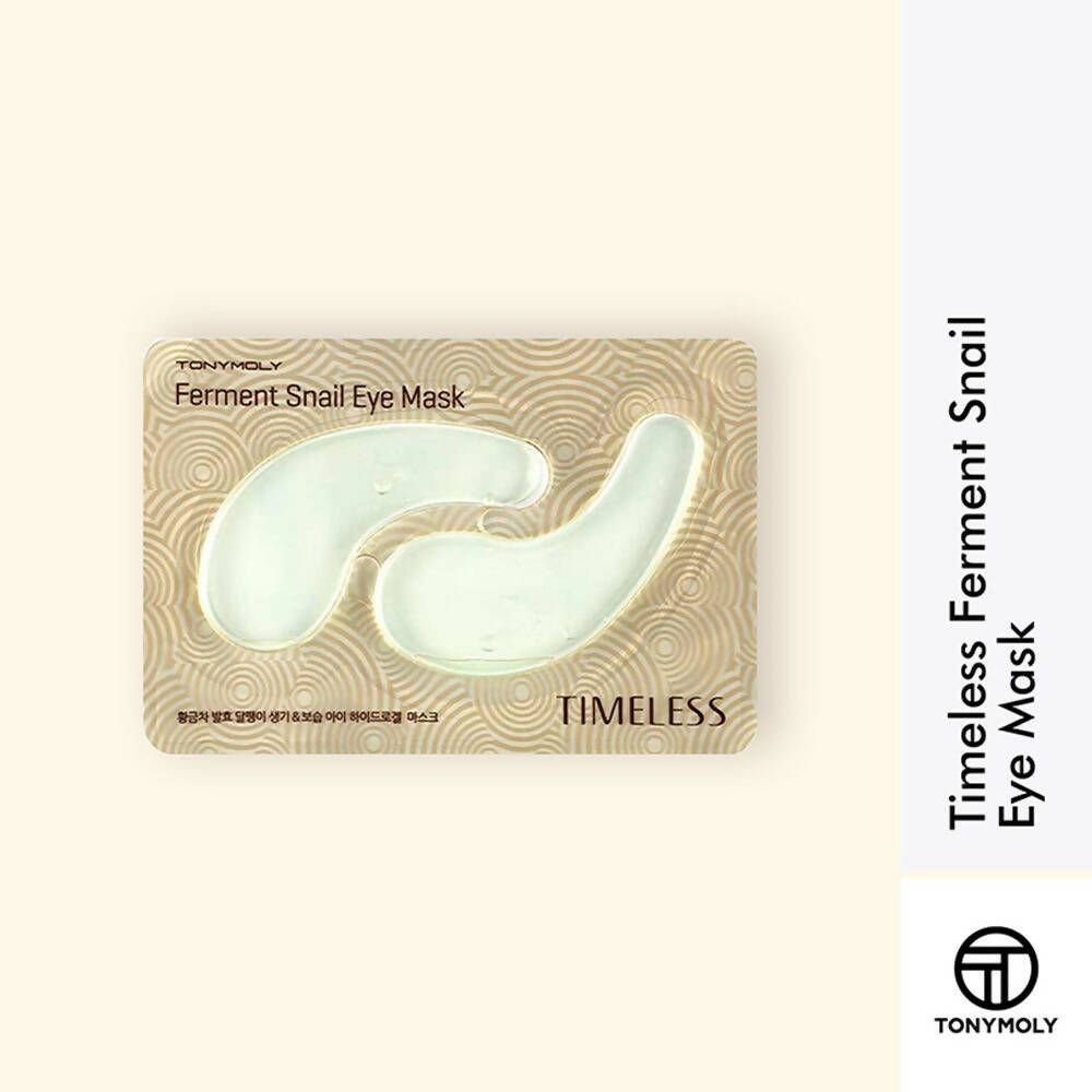 Tonymoly Timeless Ferment Snail Eye Mask - Korean Skincare | Grocsy