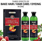 Aravli Beaute Blanc Fruit Vinegar Gel Hair Color - Natural Black | Grocsy