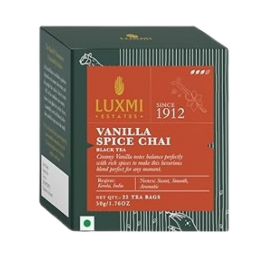 Luxmi Estates Vanilla Spice Chai Black Tea | Grocsy