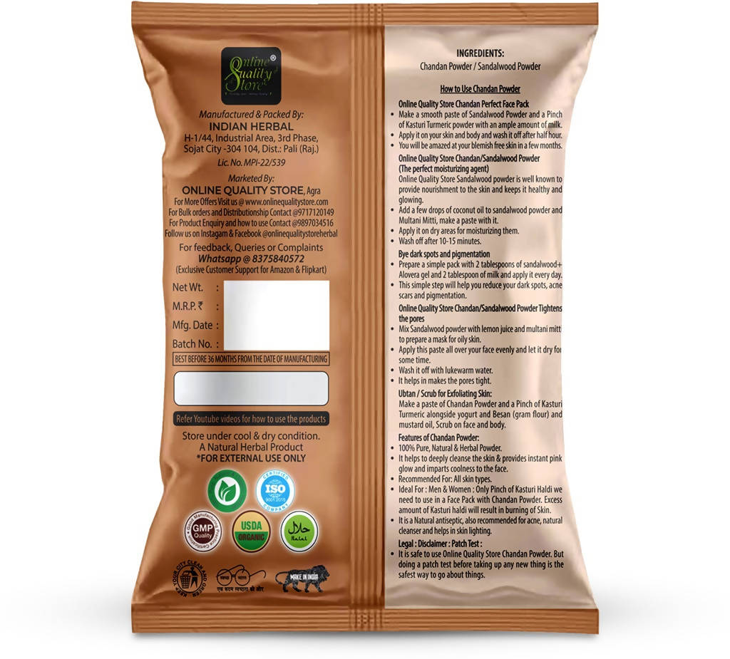 Online Quality Store Chandan Powder | Grocsy