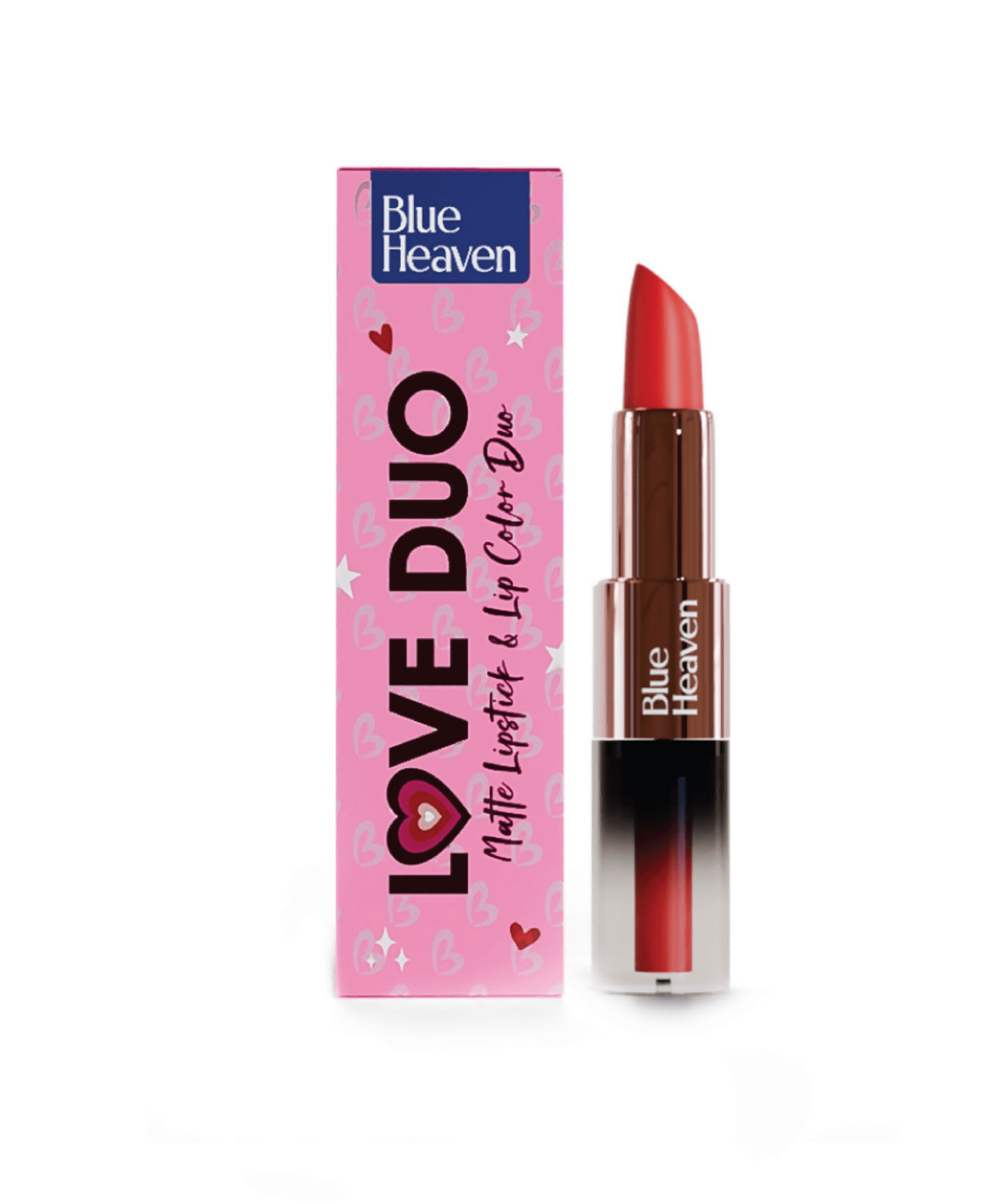 Blue Heaven Love Duo 2 In 1 Dual Sided Lipstick - 11 | Grocsy