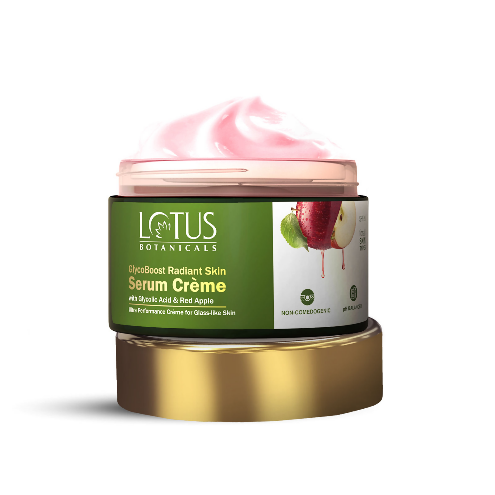Lotus Botanicals GlycoBoost Radiant Skin Serum Creme | Grocsy