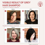 Ivory Natural Grey Hair Shampoo For Nature-Inspired Grey Coverage And Revitalization | Grocsy