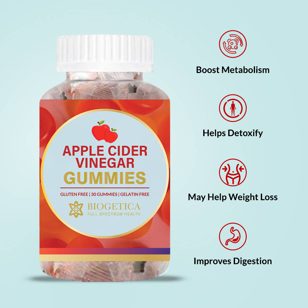 Biogetica Apple Cider Vinegar Gummies | Grocsy