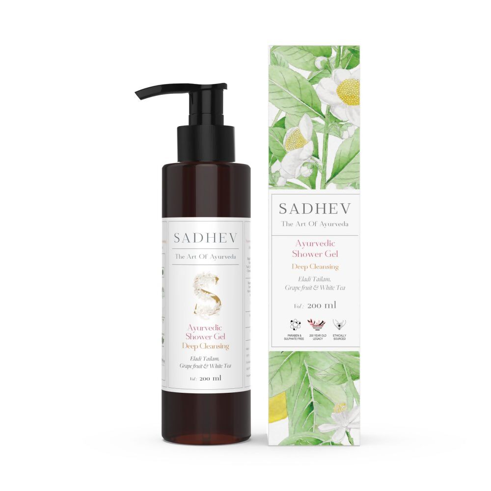 Sadhev Ayurvedic Shower Gel Deep Cleansing | Grocsy