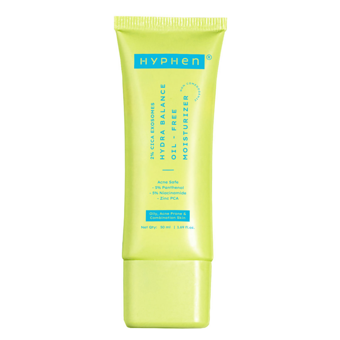 Hyphen 2% Cica Exosome Oil-Free Moisturizer 5% Niacinamide Controls Oil Non-sticky, Light Gel | Grocsy