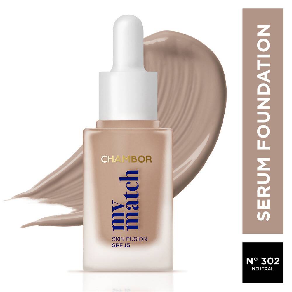 Chambor My Match SPF 15 Skin Fusion Serum Foundation - 302 Neutral | Grocsy