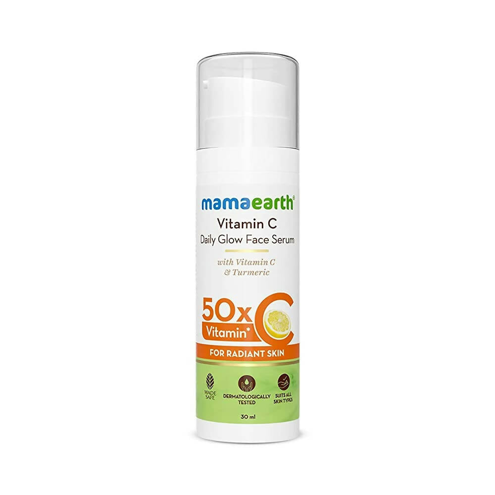 Mamaearth Vitamin C Daily Glow Face Serum | Grocsy