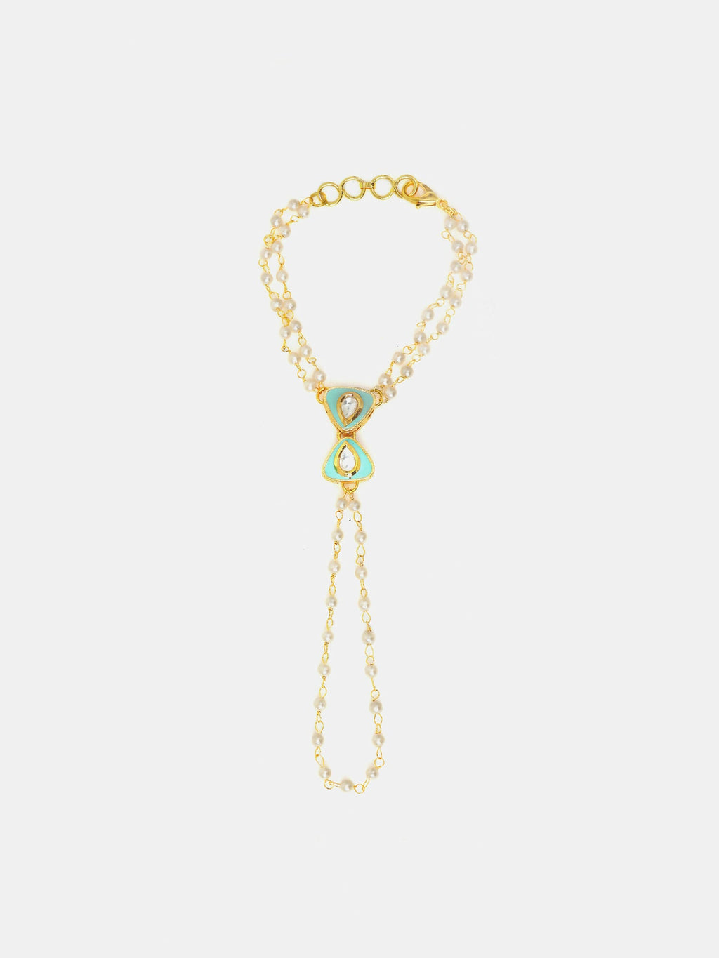 Ruby Raang Modern Fusion Hand Jewellery | Grocsy