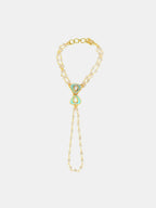 Ruby Raang Modern Fusion Hand Jewellery | Grocsy