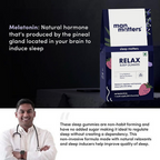 Man Matters Relax Melatonin Sleep Gummies - No Added Sugar | Grocsy