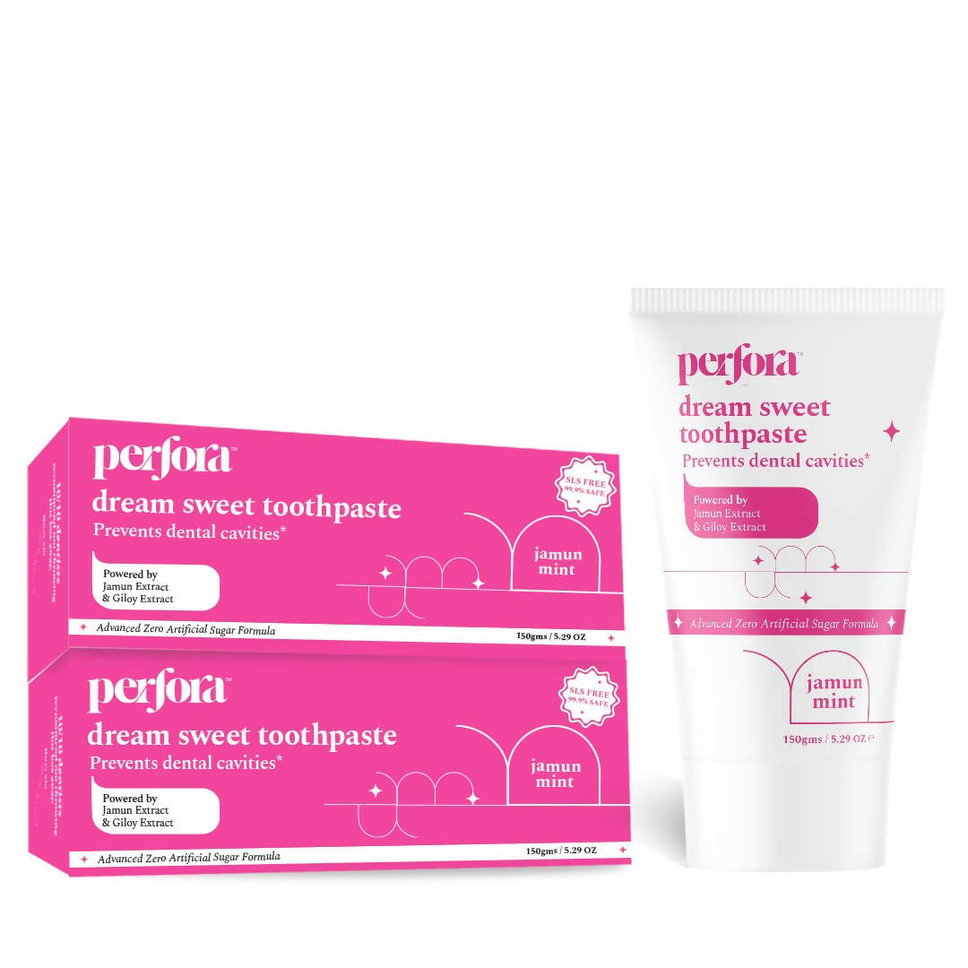 Perfora Dream Sweet Toothpaste - Jamun Mint | Grocsy