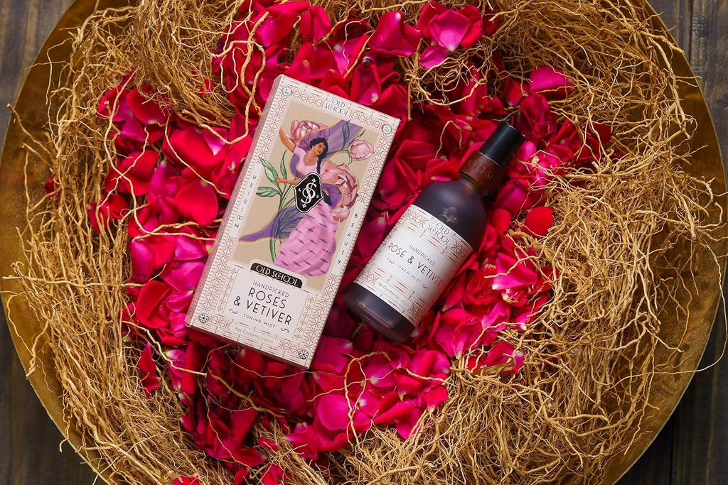 Old School Rituals Handpicked Roses & Vetiver Toner Mist | Grocsy