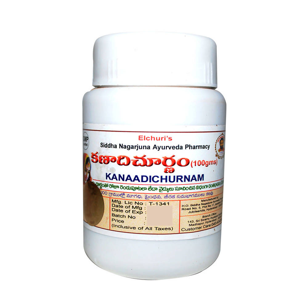 Siddha Nagarjuna Ayurveda Kanaadi Churnam | Grocsy