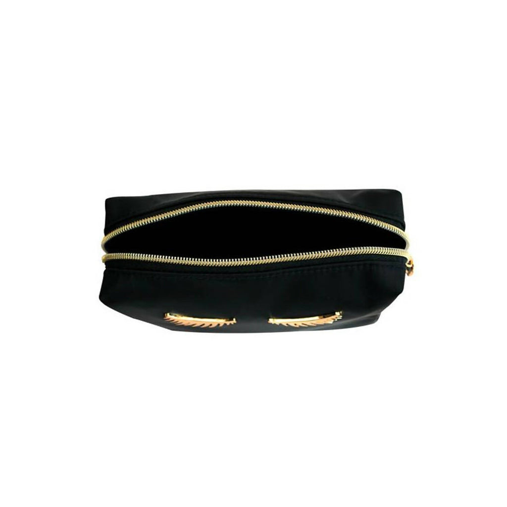 Colorbar Pouch Lips & Lashes Box Pouch (Set Of Two) - Black | Grocsy