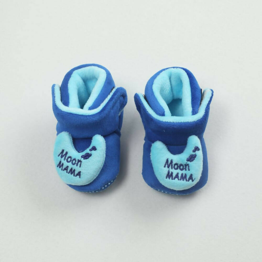 Tiny Bugs For Boys & Girls Baby Winter Booties - Blue | Grocsy