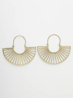 NVR Women Golden Hoop Earrings | Grocsy